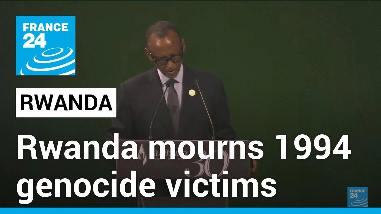 Rwanda mourns victims slaughtered in 1994 genocide • FRANCE 24 English