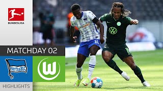 Hertha Berlin — VfL Wolfsburg 1-2 | Highlights | Matchday 2 – Bundesliga 2021/22