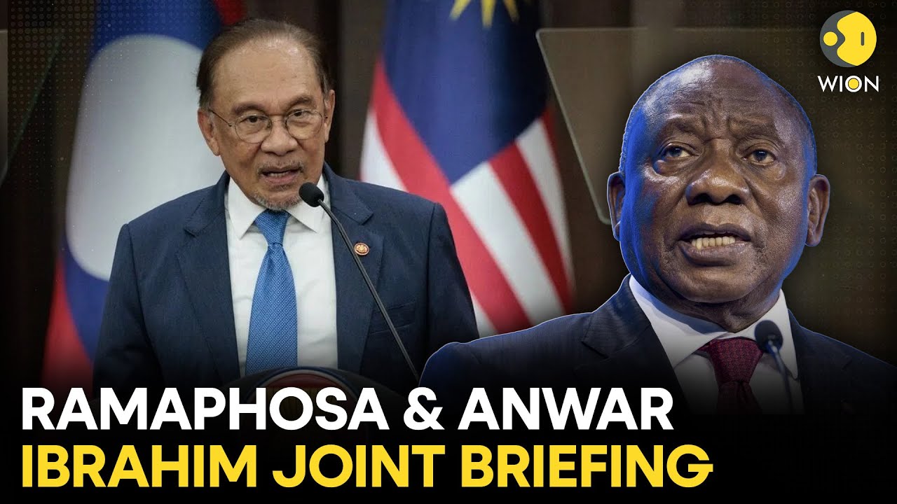 ASEAN Summit 2025 LIVE: Ramaphosa & Malaysian PM Anwar Ibrahim Hold Joint Press Briefing | WION