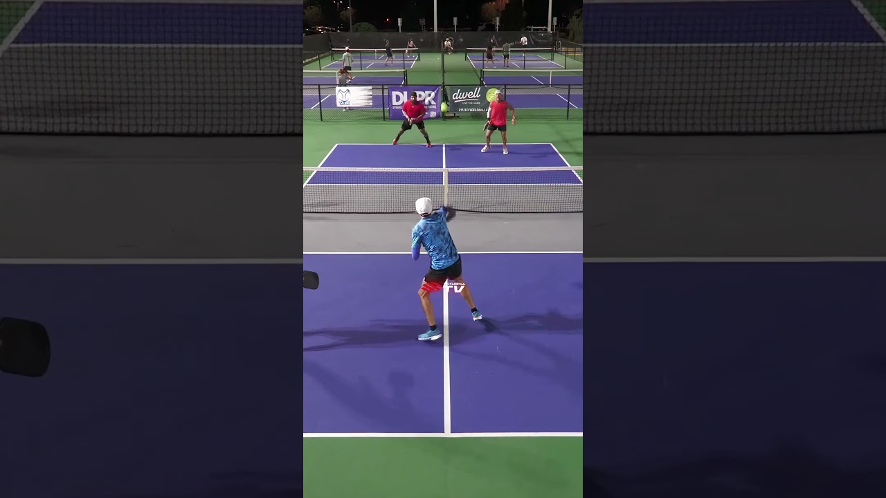 Covered the whole court 🌪️ #pickleball #pickleballislife #pickleballhighlights