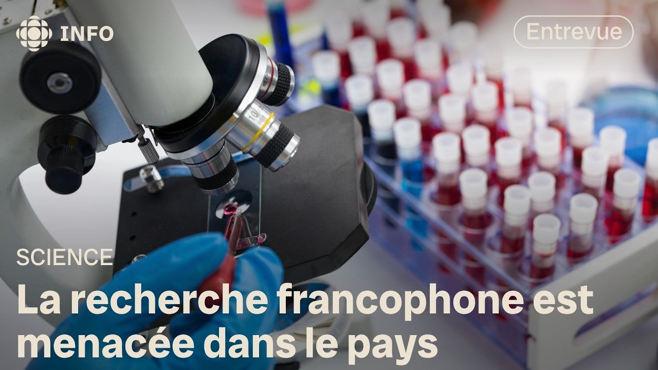 La science en français recule au Canada