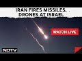 Iran Israel War Latest News: Sirens, Blasts Sound Across Israel After Iran Fires Drones, Missiles