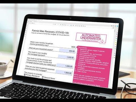 The Cakeforms Automated Underwriter For Mortgage Assistance In Action!