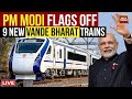 Live: PM Narendra Modi Flags Off Nine Vande Bharat Express Trains Virtually