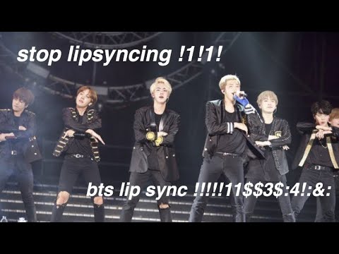 bts lip sync