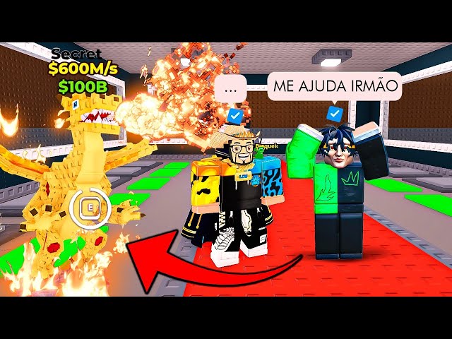 MEU IRMÃO LUCAS CLASH ON ME PEDIU AJUDA… COLOQUEI ELE NO TOP 10 GLOBAL do BRAINROT! 😱🧠