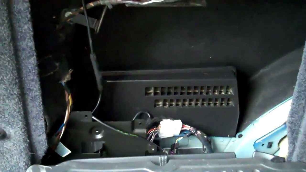 Range Rover L322 Audio Amp Location - YouTube 4 line telephone wiring system 