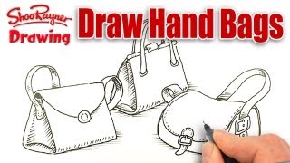 איך מציירים תיק יד