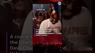 'Is that Dave Chappelle?' See the comedian crash Usher's concert