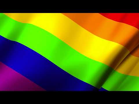 Upload mp3 to YouTube and audio cutter for Free Video Background Loop: LGBT Flag Waving download from Youtube