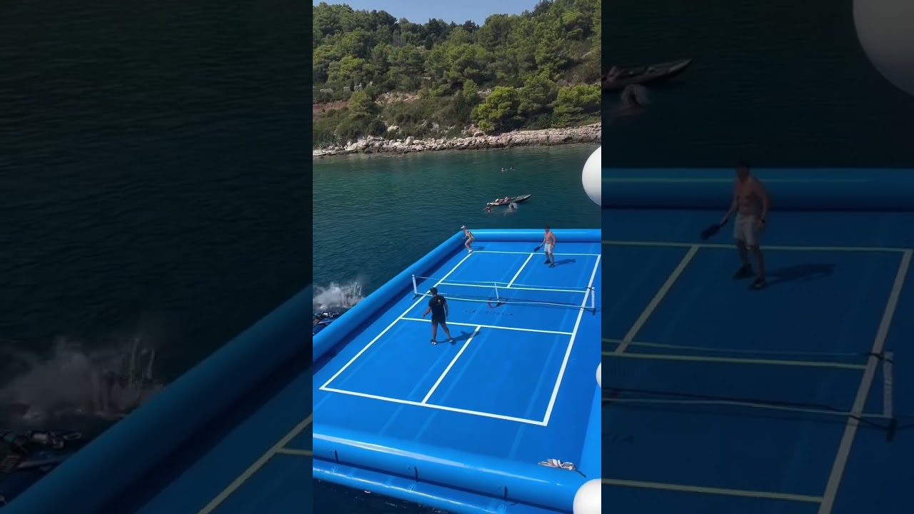 An Erne into the ocean! 🌊 🎥: @smileyrileypickleball ...#pickleball