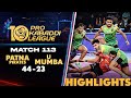 Pirates Run Circles Around U Mumba in Kolkata | PKL 10 Highlights Match #113