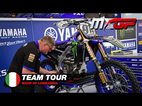 Team Tour - Monster Energy Yamaha Factory MXGP - MXGP of Lombardia 2021 #Motocross