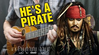Pirates of the Caribbean. Ukulele Fingerstyle Cover with Tabs