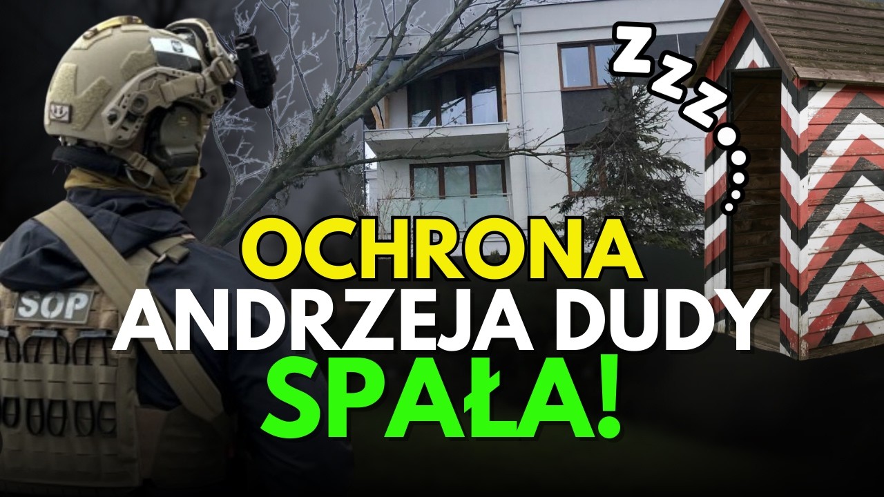 DRZEWO SPADŁO na dom Prezydenta gdy OCHRONA SPAŁA w nocy!