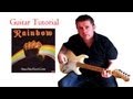 Since You've Been Gone - Rainbow (guitar lesson) complete song analysis