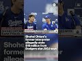 Shohei Ohtani’s former interpreter allegedly stole $16 million from Dodgers star, DOJ says