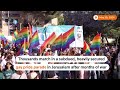 Amid war, Jerusalem gay pride parade a subdued affair | REUTERS