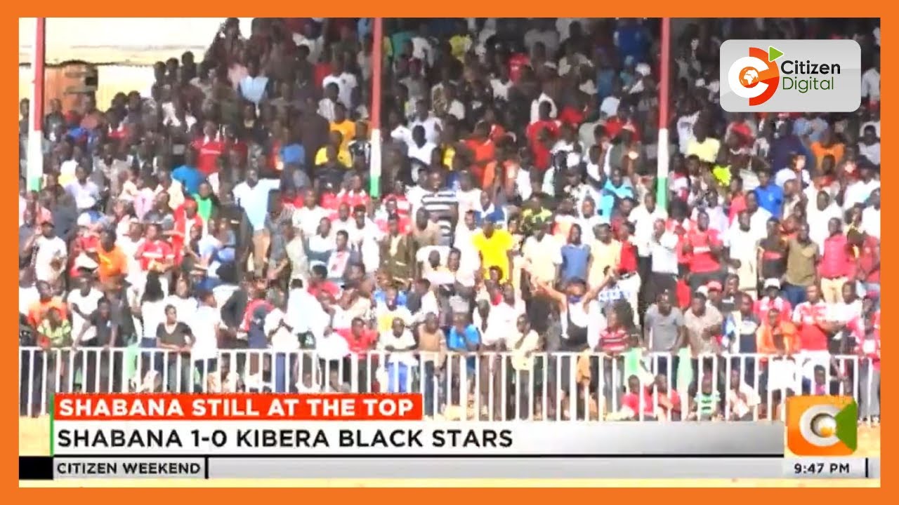 Shabana FC thrash Kibera Black Stars 1-0 in Gusii Stadium