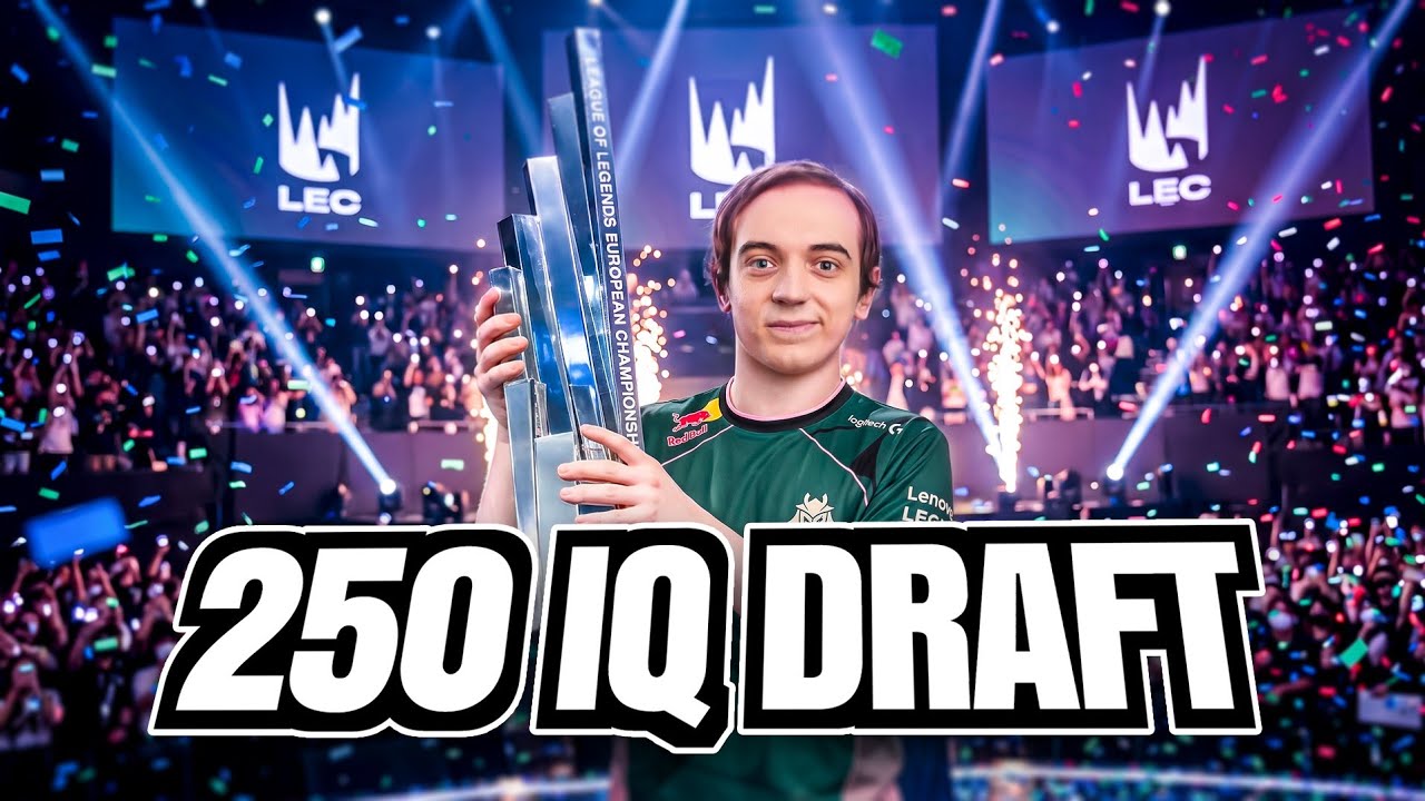 🔥ENFIN LA DRAFT 250 IQ de G2 !! PERKZ STEP UP ? (G2 vs SK)