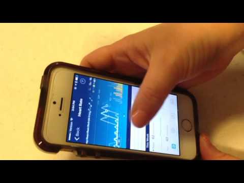 How an activity tracker and smartphone work together to track a patient's heart rate. How an activity tracker and smartphone work together to track a patient's heart rate.