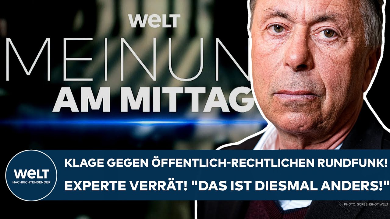 DEUTSCHLAND: Klage gegen öffentlich-rechtlichen Rundfunk! Experte verrät! "Das ist diesmal anders!"