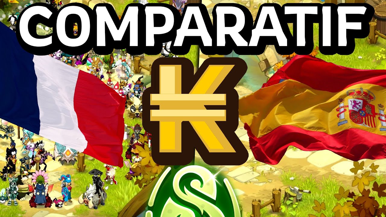 SERVEUR DOFUS FR vs SERVEUR DOFUS INT (Comparatifs KAMAS, STUFFS..)