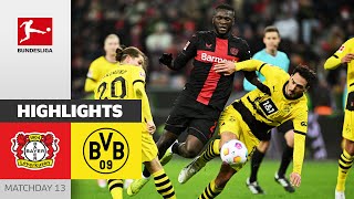 Top Thriller! Boniface Levels It For B04 | Bayer Leverkusen — Dortmund 1-1 | Highlights | MD 13