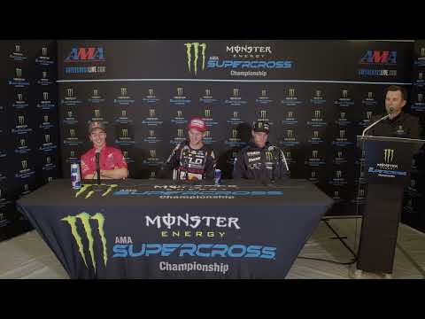 2022 Supercross 250SX Round 3 Press Conference