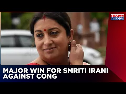 Major setback for Cong: Delhi HC says charges against Smriti Irani and her daughter are slanderous