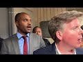 Elected officials arrested while protesting conditions at NYC immigration holding facility  - 01:05 min - News - Video