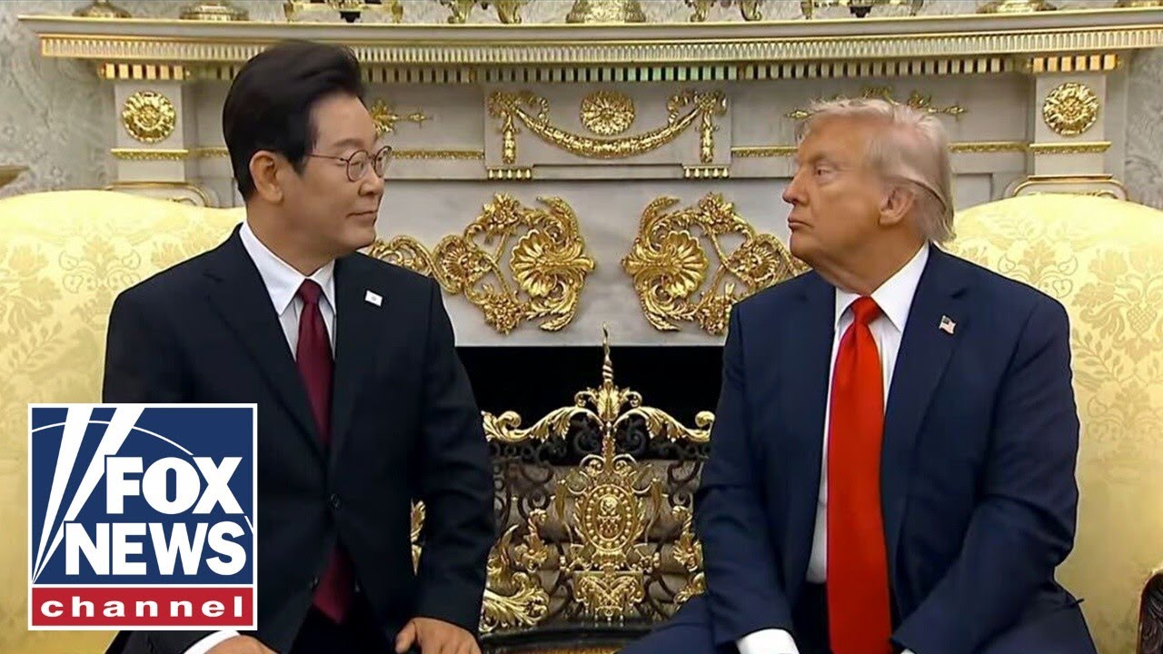 WATCH LIVE: Trump meets with South Korean president on tariffs, China
