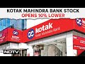 Kotak Bank Share News Today | Kotak Mahindra Banks Share Slides Over 10% Day After RBI Action