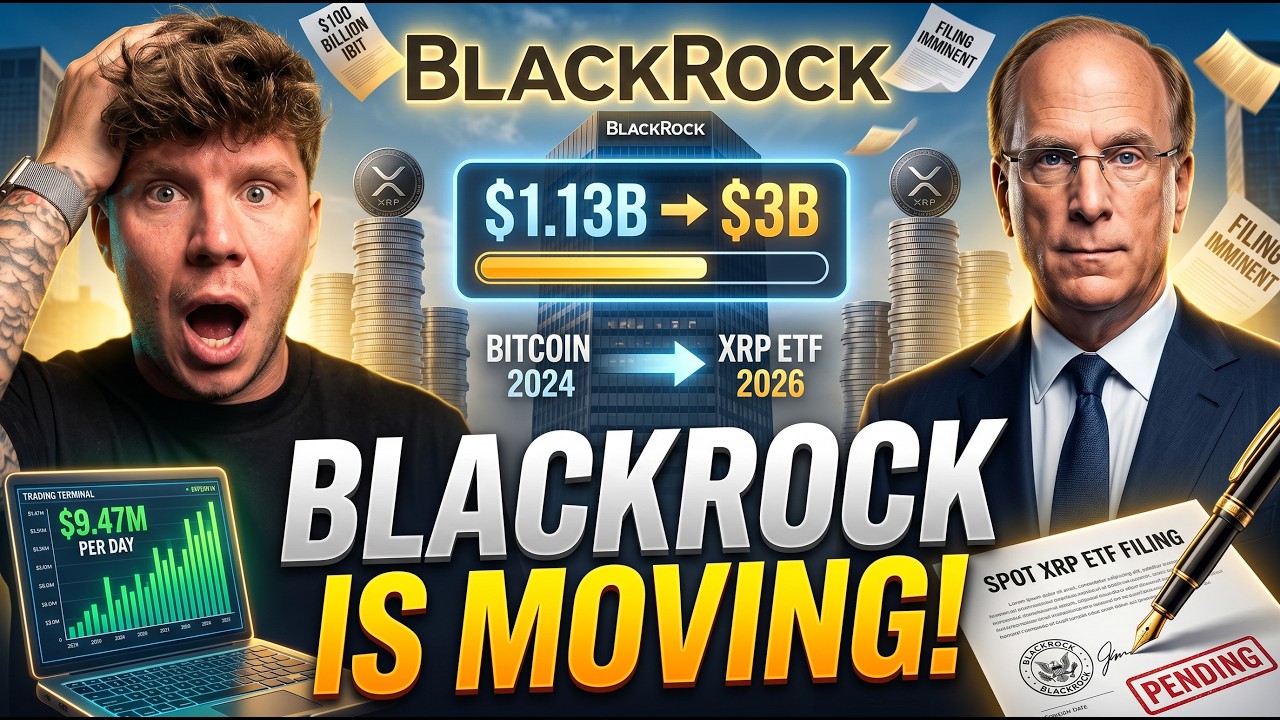 RIPPLE XRP IT'S OFFICIAL: BLACKROCK SET TO TRIGGER $3 BILLION XRP ETF'S (THIS HAPPENS NEXT)