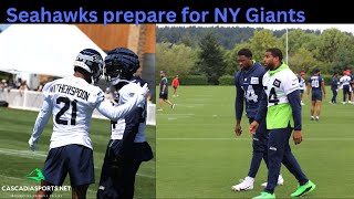 Seahawks prepare for Giants  practice report