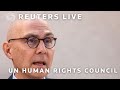 LIVE: UN rights chief presents annual report to the human rights council