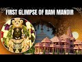 First Glimpse Of Ram Mandir | NewsX Report From Dharm Path | NewsX