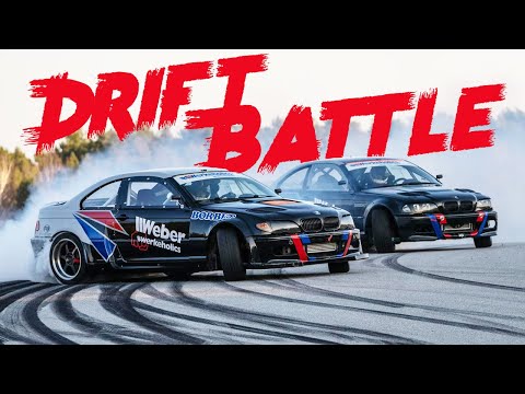 BMW Driftaction im Doppelpack - Maxi und Peter Grimm im Battlemodus