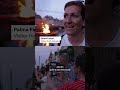 Midsummer bonfire lights up Copenhagen canal