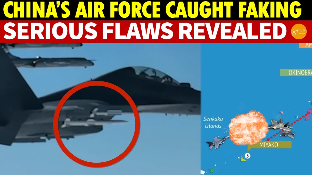China’s Air Force Exercises Expose Serious Defects, Caught Faking
