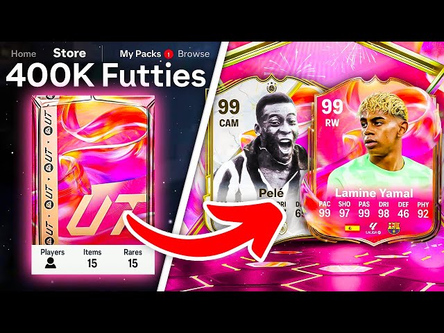 400K FUTTIES DUO GUARANTEE PACKS! 😲 FC 25 Ultimate Team