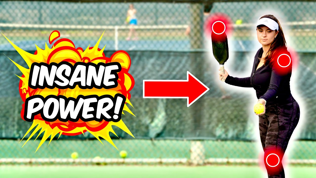 How to Serve HARDER in Pickleball (60+ MPH)