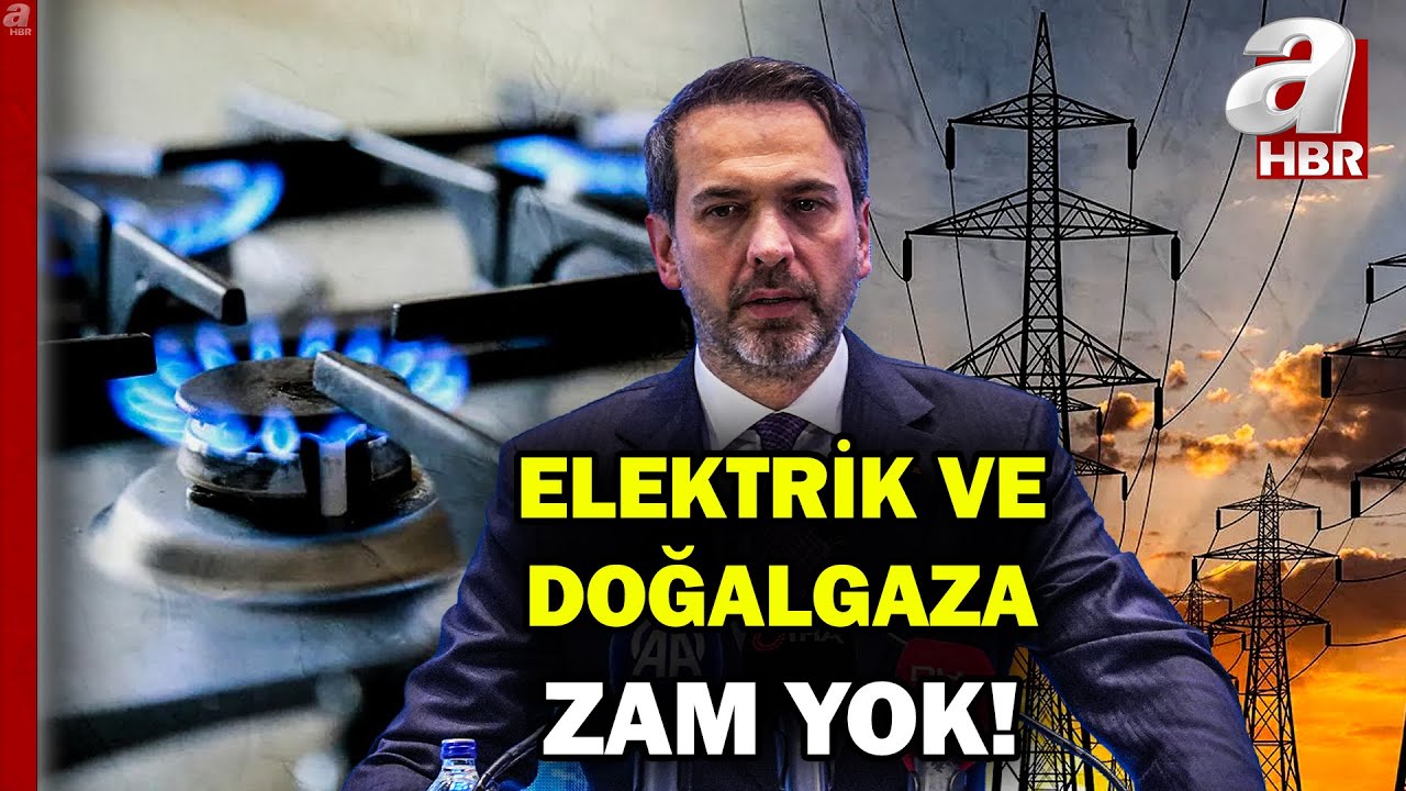Bakan Bayraktar'dan müjde! Mayıs ayında elektrik ve doğalgaza zam yok | A Haber