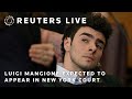 LIVE: Luigi Mangione expected to appear in New York court