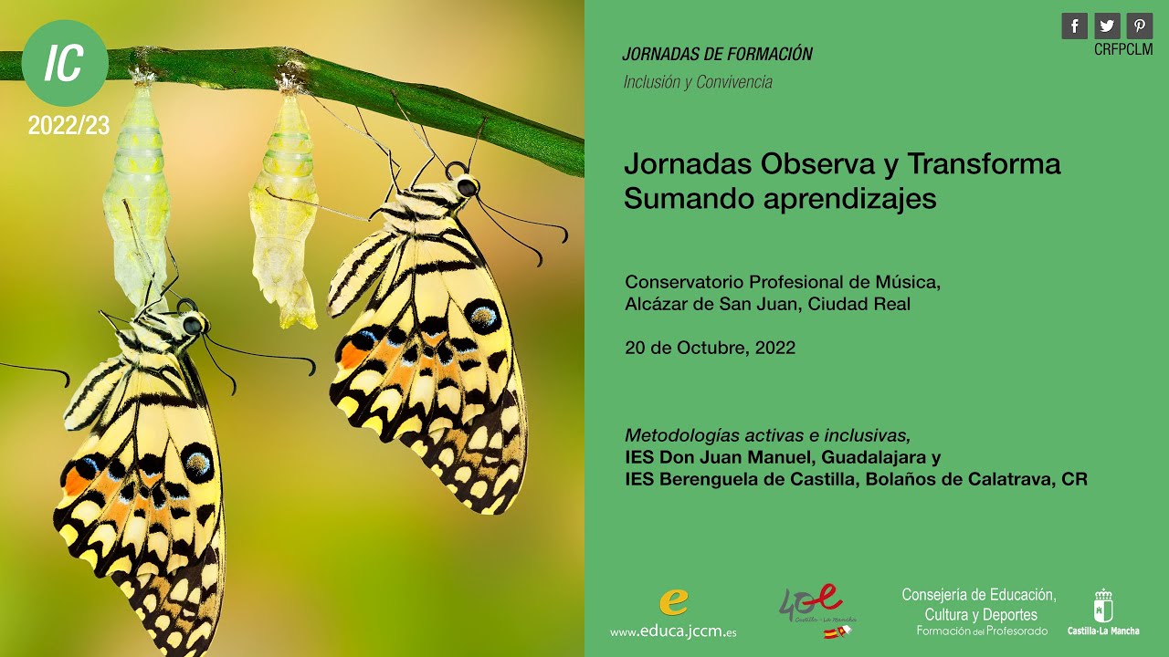 #Jornadas_CRFPCLM: Observa y Transforma: sumando aprendizajes. Radio Metodologías inclusivas