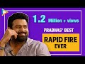 Prabhas' BEST Rapid Fire Interview On Girlfriend, Marriage &amp; Rumours