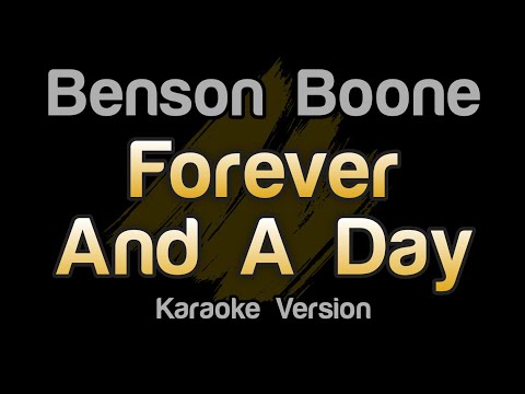Benson Boone - Forever and a Day (Karaoke Version)