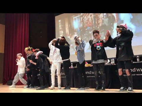 180113 Stray Kids 1st fanmeeting event @Kobacohall