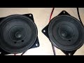 Sony rear projection tv KP-41PX2 2003 test double cone speaker surround.