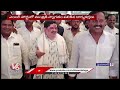 Minister Ponnam Prabhakar Reached Hyderabad After Completion Of Foreign Tour | V6 News  - 00:50 min - News - Video